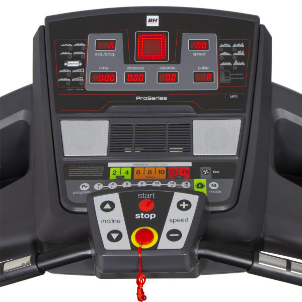 Cinta de correr BH Fitness i.RC MED G6509IH consola